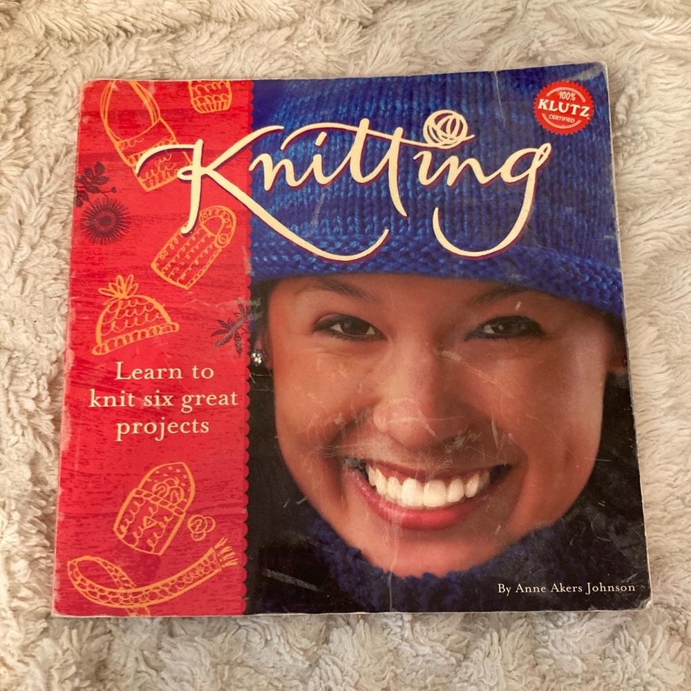 Vintage Knitting Book by Anne Akers Johnson